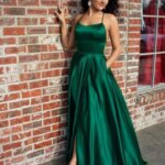 Emerald Green Prom Dress