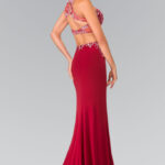 red prom dress