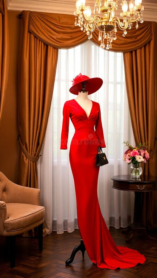 Classic Silhouette Red Dress: Timeless Elegance for Every Occasion