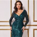 Green Sequin Dress