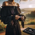 Black Off the Shoulder Dress