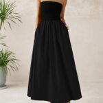 Strapless Black Dress