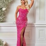 Hot Pink Prom Dress