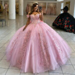 pink fifteen dresses
