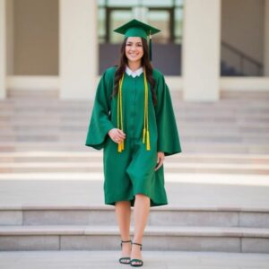 Green Graduation Dress